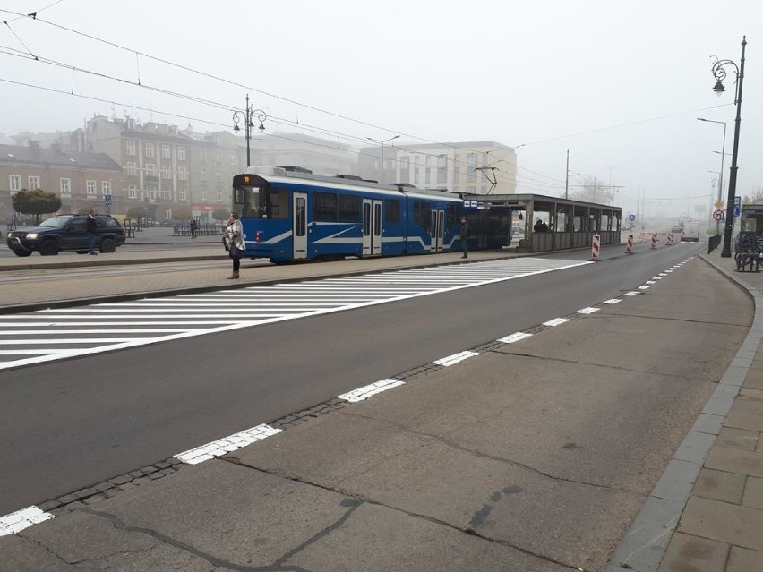 Przejście dla pieszych przy pl. Bohaterów Getta już działa!