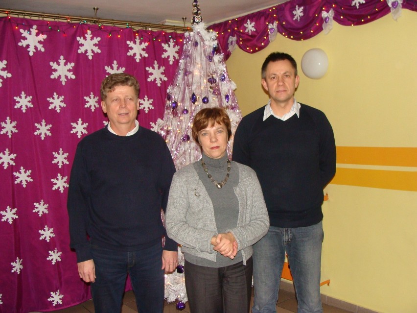 od lewej: Wiesław Ławrowski, Elżbieta Brytan i Krzysztof...