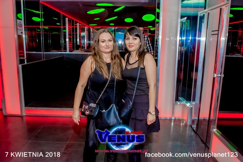 Piękne kobiety w klubie Venus Planet. Impreza z 7 kwietnia 2018 [zdjęcia]