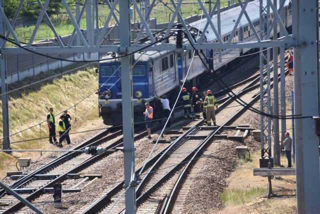 Do pożaru lokomotywy doszło pomiędzy stacjami Bogumiłowice i Tarnów Mościce w rejonie wiaduktu kolejowego na ul. Zbylitowskiej