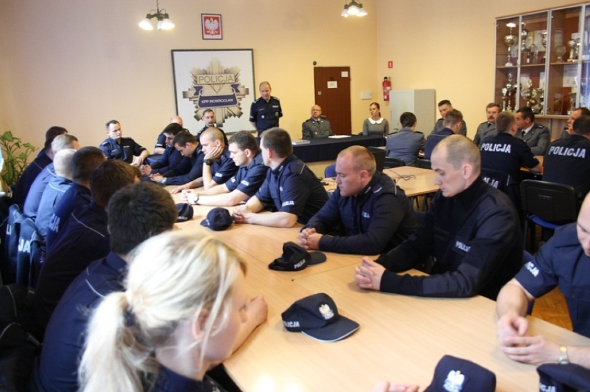 Inowrocław: Spotkanie policjantów w służbie przygotowawczej...