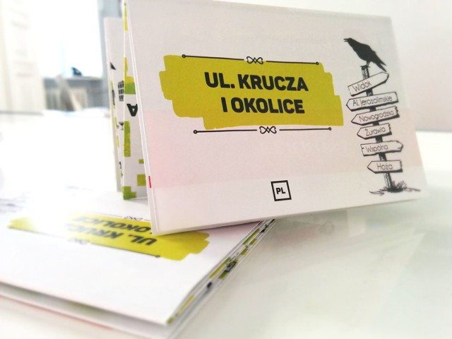 Ulica Poznańska miała już swoją mapkę, teraz czas na Kruczą