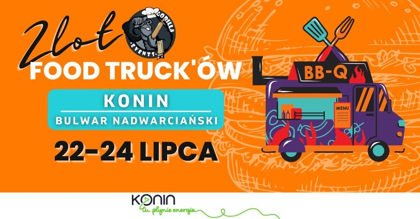 Ponownie Food trucki opanują Bulwar Nadwarciański w Koninie - już w ten weekend