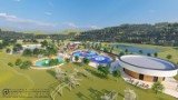Budowa Parku Wodnego w Jedlinie - Zdroju. To będzie nie tylko letni basen odkryty, także wodne place zabaw. Zaglądamy na plac budowy ZDJĘCIA