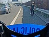 "Z zadrapaniami i bez butów szedł trasą S7". Mężczyzna policji powiedział policjantom, że... wraca z imprezy