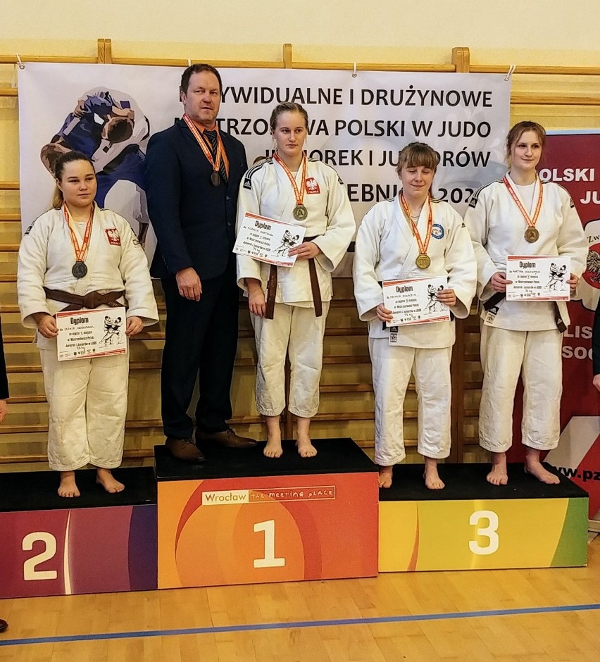 Martyna Nolewajka (GKS Czarni Bytom) zdobyła brązowy medal...