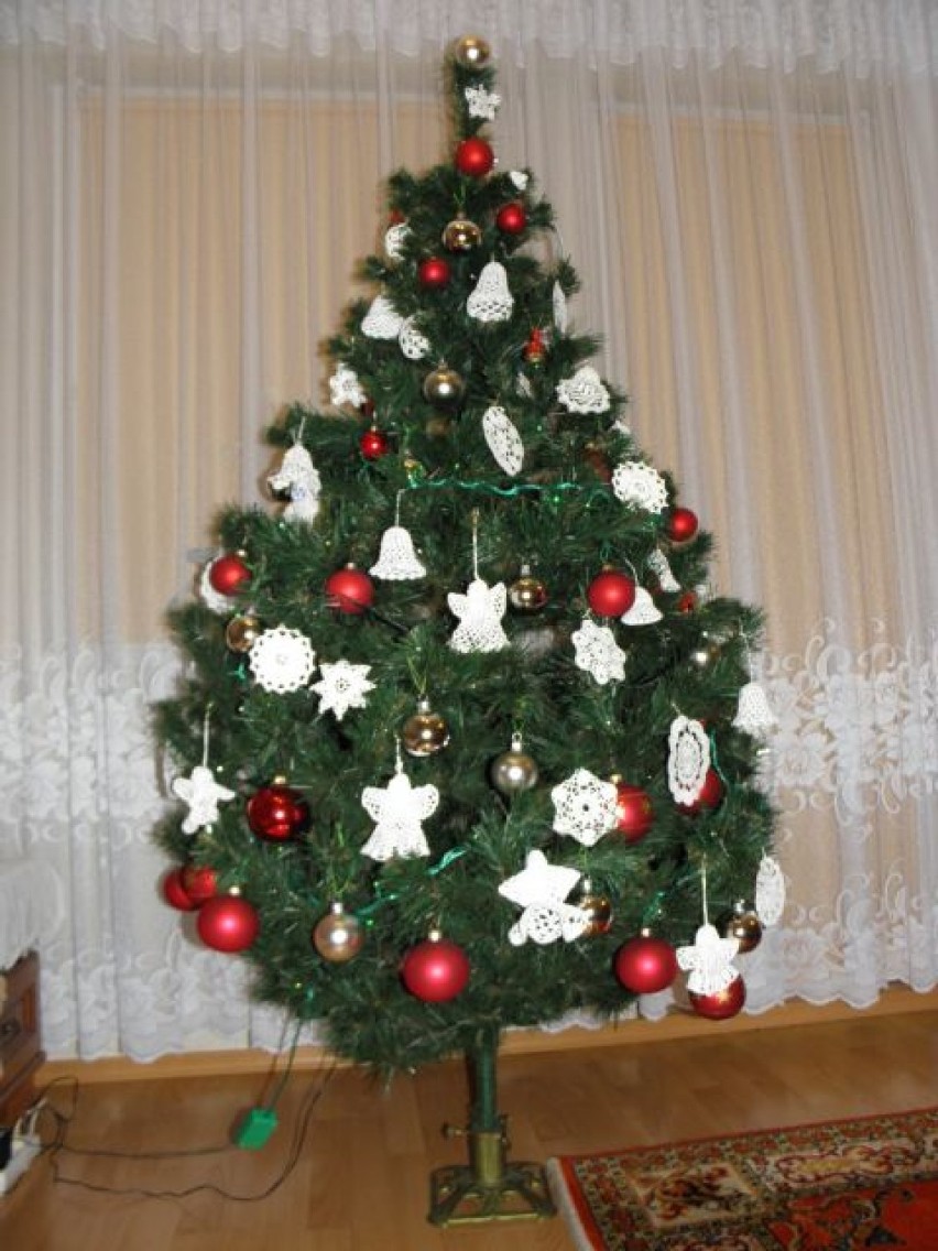 Świąteczne drzewka pani Kasi z Żor