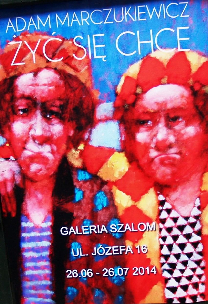 Galeria Szalom - wernisaż wystawy "Żyć się chce"