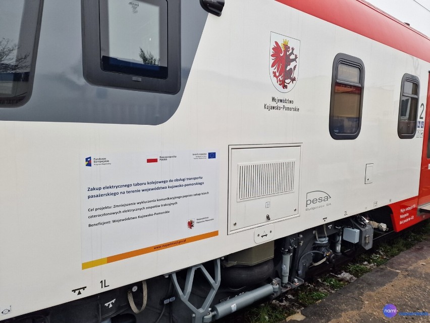 Nowy pociąg Pesy we Włocławku
