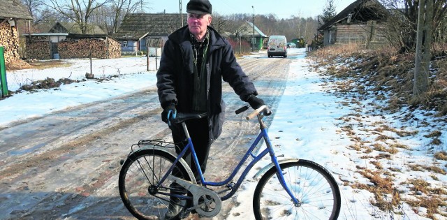 Władysław Onoszko z Minkowiec w gm. Szudziałowo liczy, że płot wzdłuż granicy będzie skuteczny w walce z ASF.