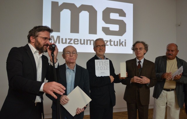 Wręczenie nagrody Muzeum Sztuki w Łodzi w 2013 roku