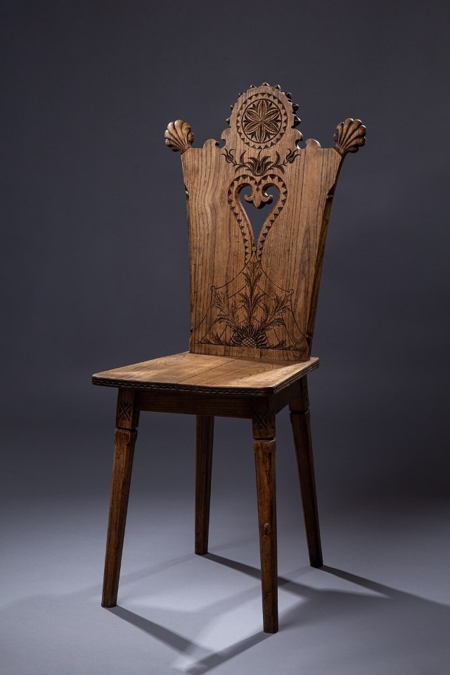 Krzesło projektu Wojciecha Brzegi