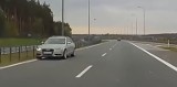 Audi jechało pod prąd na autostradzie A1. "Trudno o większe zagrożenie" . Zobacz zdjęcia 