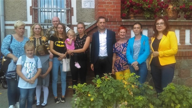 Michał Wysocki, polityki Lewicy, zorganizował spotkanie z mieszkańcami.