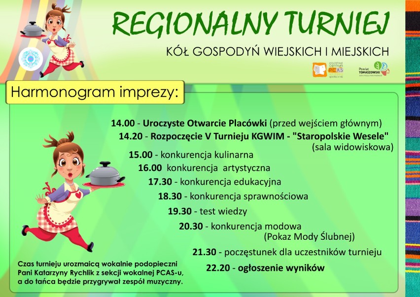 Regionalny Turniej Kół Gospodyń Wiejskich i Miejskich. Jubileusz turnieju będą świętować gospodynie z całego regionu