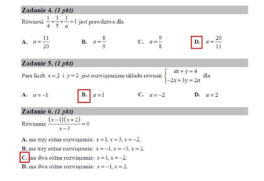 Matura 2019. Matematyka poziom podstawowy 7.05.2019. Matura z matematyki podstawowej STARA MATURA [arkusz CKE, zadania, rozwiązania]