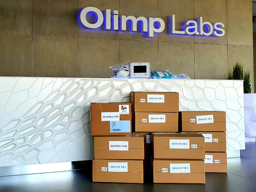 Firma farmaceutyczna Olimp Labs zakupiła respiratory dla szpitali w Dębicy i Mielcu