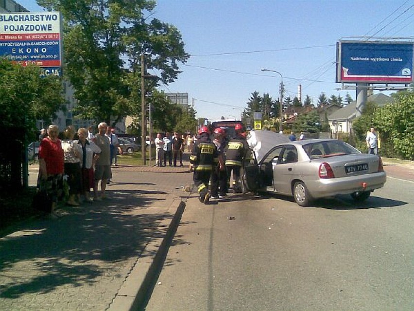 Wypadek na Chełmżyńskiej. Zginął motocyklista