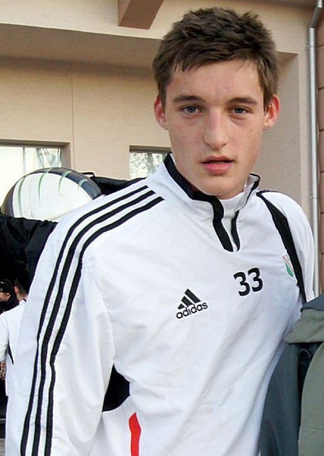 Michał Żyro, zawodnik Legi Warszawa