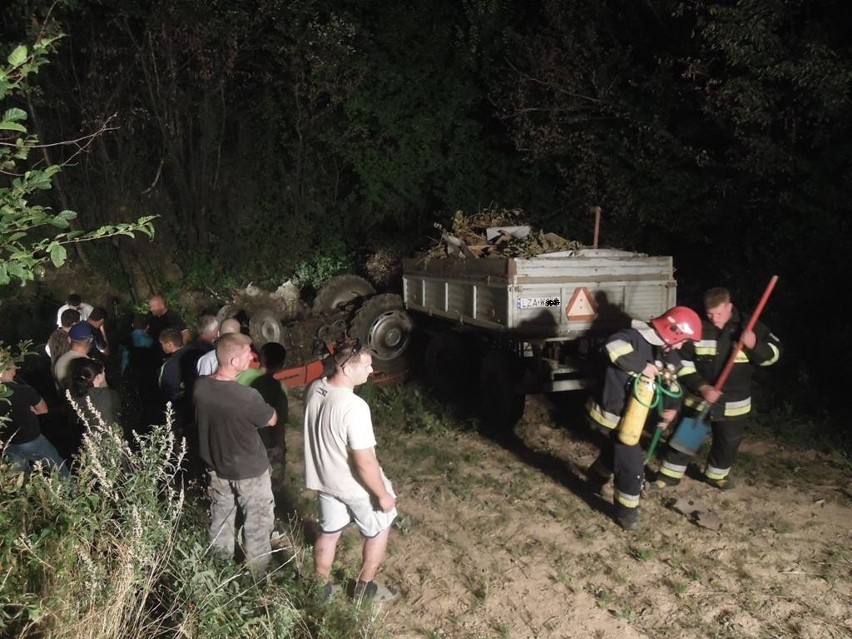 Tragiczny wypadek koło Grabowca. Zginął mężczyzna