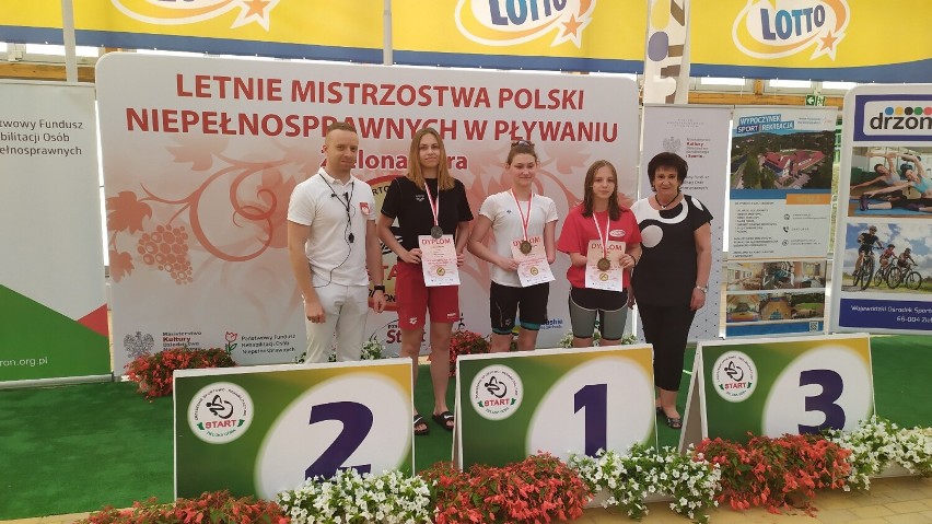 Kaliszanki na podium mistrzostw Polski niepełnosprawnych