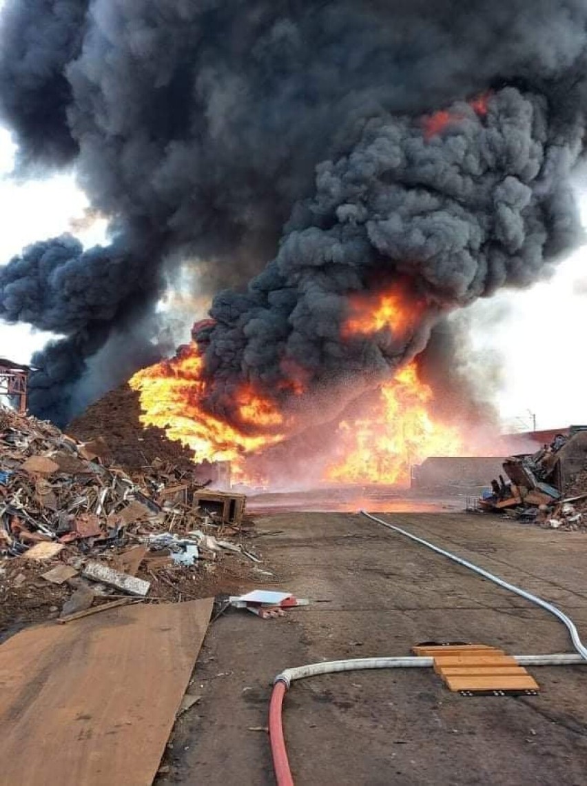 Kolejny pożar na składowisku odpadów w Przysiece Polskiej