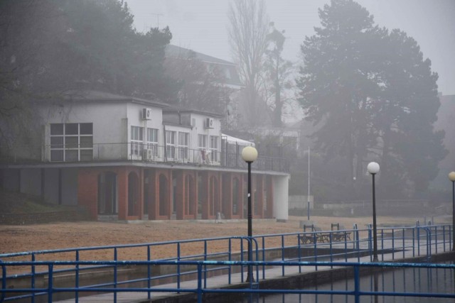 Plaża miejska w Wągrowcu. Jezioro Durowskie