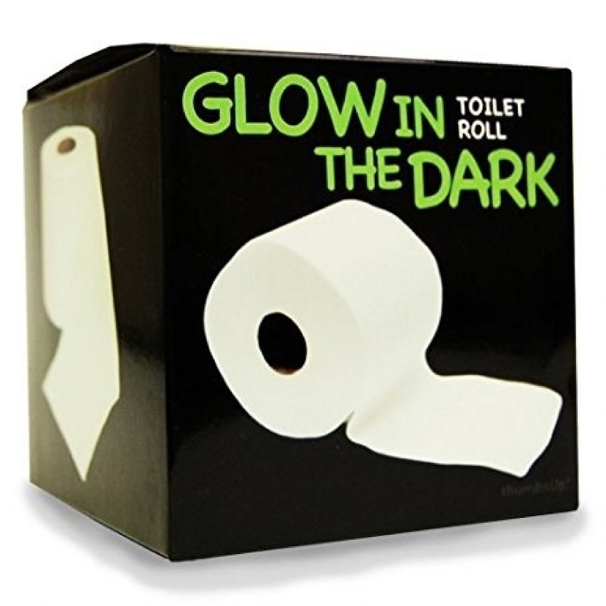 Świecący w ciemności papier toaletowy