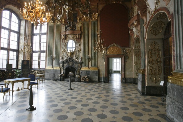 Sala Maksymiliana - reprezentacyjna komnata zamku Książ