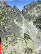 Tatry Słowackie. Polski taternik zginął w czasie wspinaczki. Spadł kilkaset metrów w przepaść 