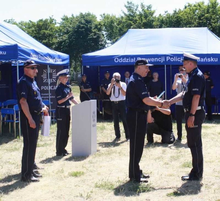Policjant z drogówki w Malborku wyróżniony w wojewódzkim konkursie