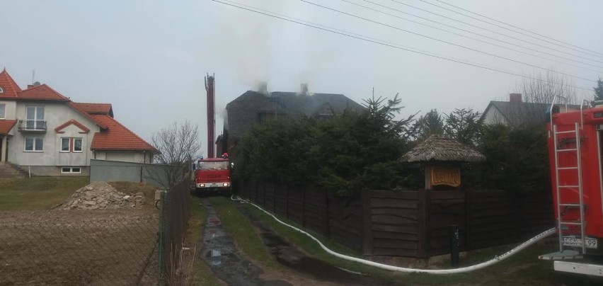 W niedzielę, 29 marca, przed południem wybuchł pożar w...