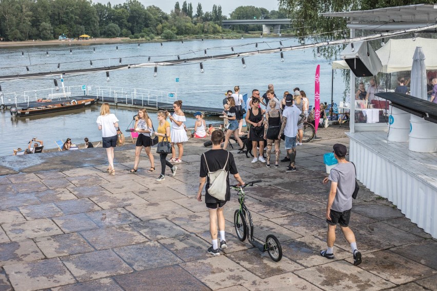 Wege festiwal na bulwarach wiślanych. Bezmięsne pyszności...