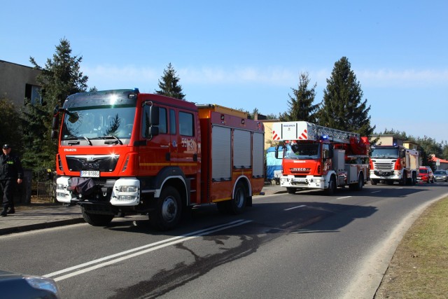 Pożar w Pile