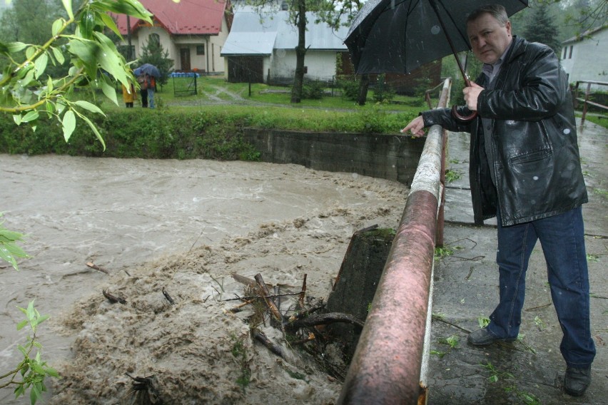 Groza w Łabowej. Powtórka powodzi sprzed czterech lat
