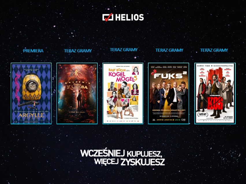 Helios zaprasza na porywające premiery. Co warto zobaczyć teraz w kinie? Sprawdź!