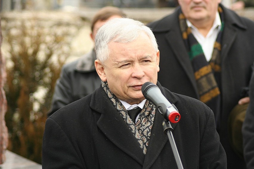 Dzień Żołnierzy Wyklętych:Jarosław Kaczyński w Piaskach