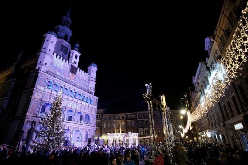 Świąteczny Stary Rynek w Poznaniu