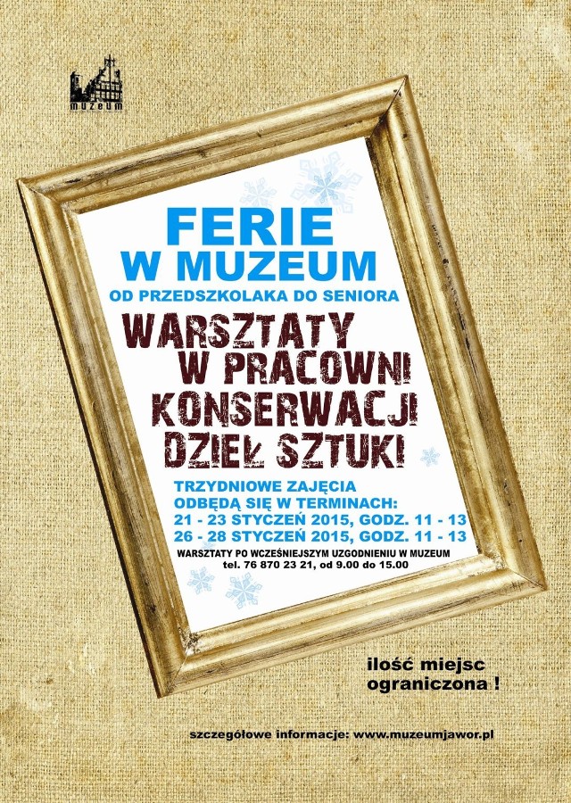 Ferie zimowe w jaworskim muzeum