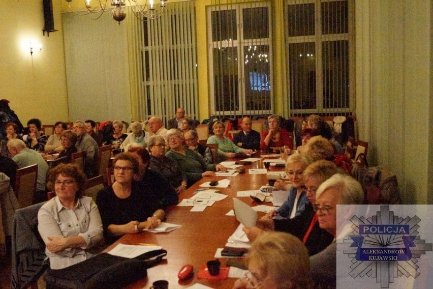 Debata społeczna "Bezpieczny Senior" w Aleksandrowie Kujawskim