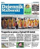 Czytaj "Dziennik Malborski". 48-latek z Malborka zginął w pracy