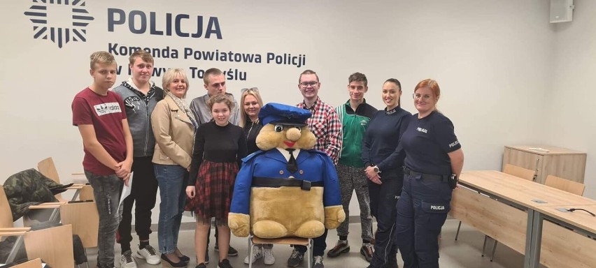 SOSW Zbąszyń. Wizyta w Komendzie Powiatowej Policji w Nowym Tomyślu - 12.10.2022