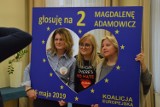 Malbork. Magdalena Adamowicz zachęcała, by głosować na nią w wyborach do PE [ZDJĘCIA]. "Wyobraź sobie, że nie ma nienawiści"