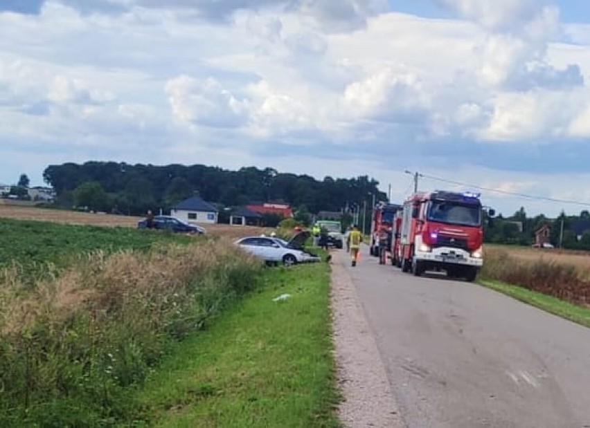 Wypadek w gminie Kodrąb