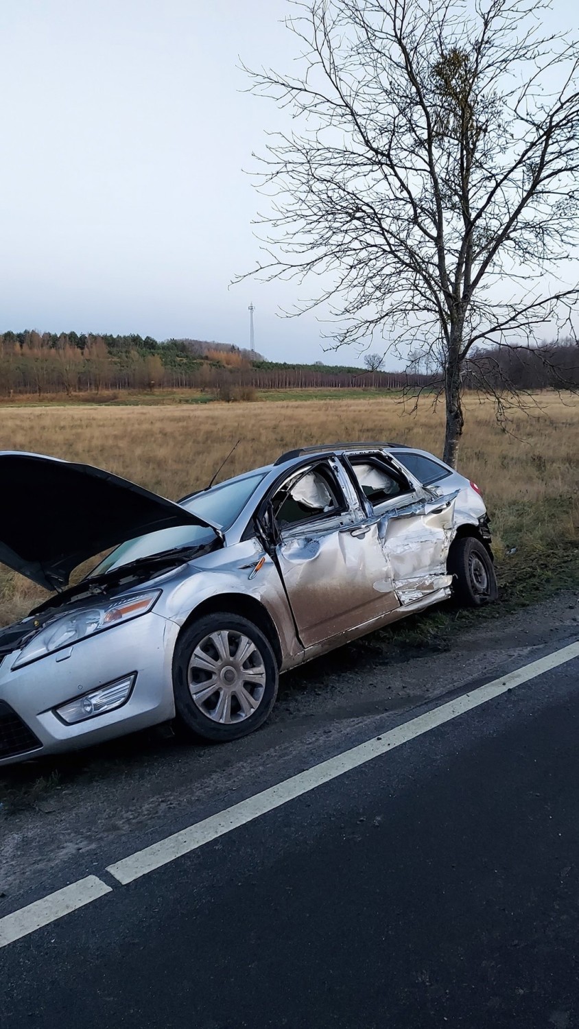 O godzinie 07:45 zostaliśmy zadysponowani do wypadku...