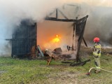 Pożar w Smardzewie, koło Świebodzina! Paliła się stodoła