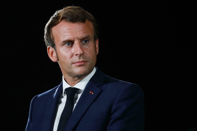 Emmanuel Macron, prezydent Francji