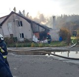 Wybuch butli z gazem w Mieroszowie. Ogniem chcieli sprawdzić, czy butla jest szczelna. Nie była...