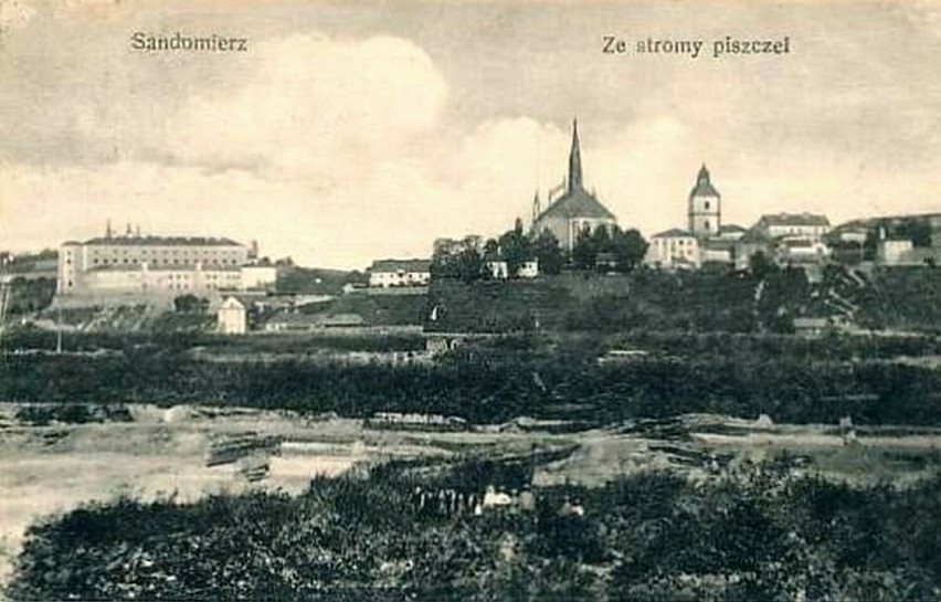1924 , Panorama Sandomierza.