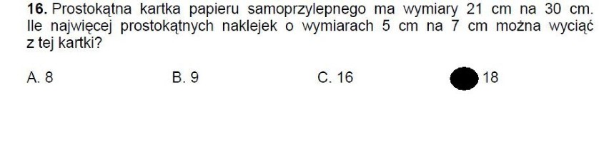 Test szóstoklasisty 2014 z CKE 1.04.2014. Sprawdzian...